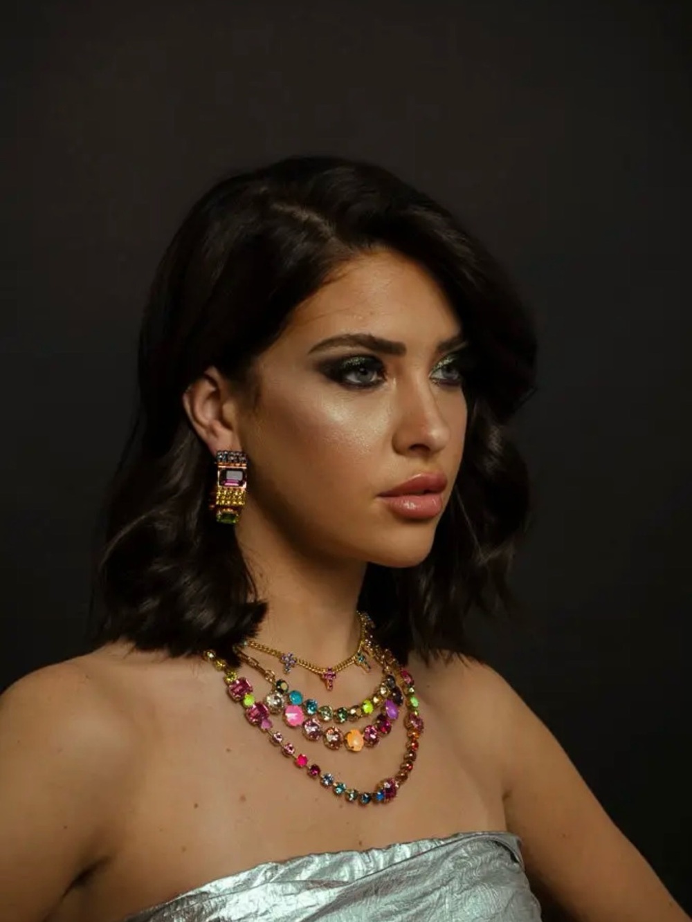 NIB : Aaralyn Necklace - Pink Berries | TOVA - Picture 2 of 3